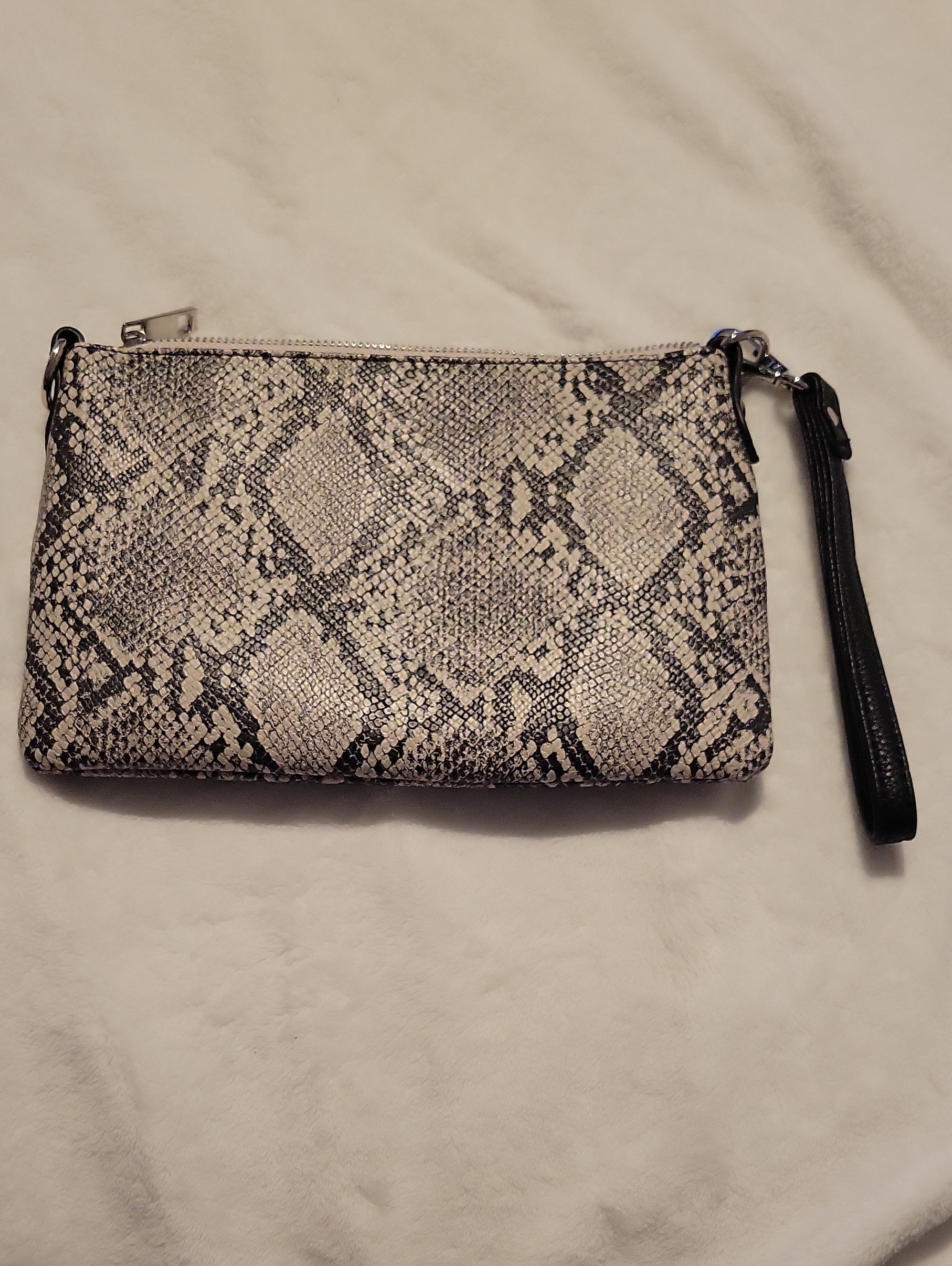Snake Print Crossbody Wristlet Bag Y2k 2000s Going Out Purse